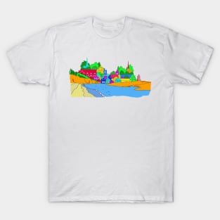 Novia Scotia skyline T-Shirt